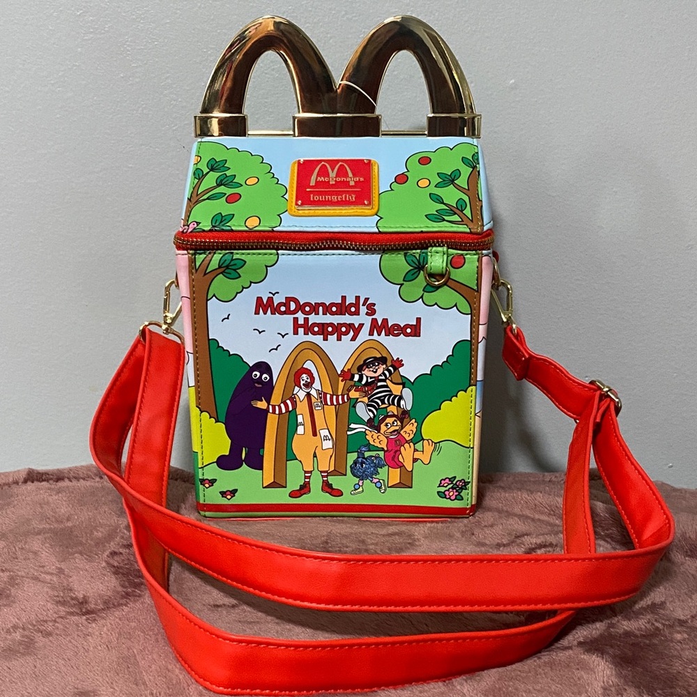 Loungefly McDonald's Happy Meal Themed Crossbody Bag
